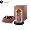 Wholesale Processing Customized Diana Three-color Gold Rose（The Glass Cover）