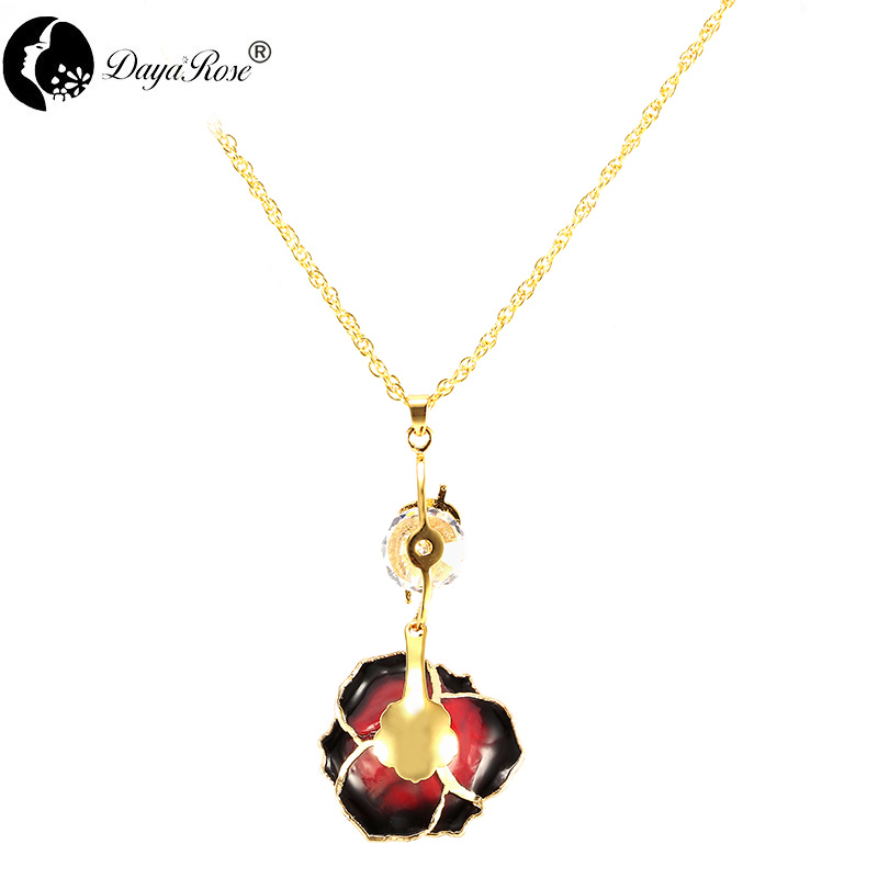 Nass Two-tone Rose Necklace (fresh Rose)