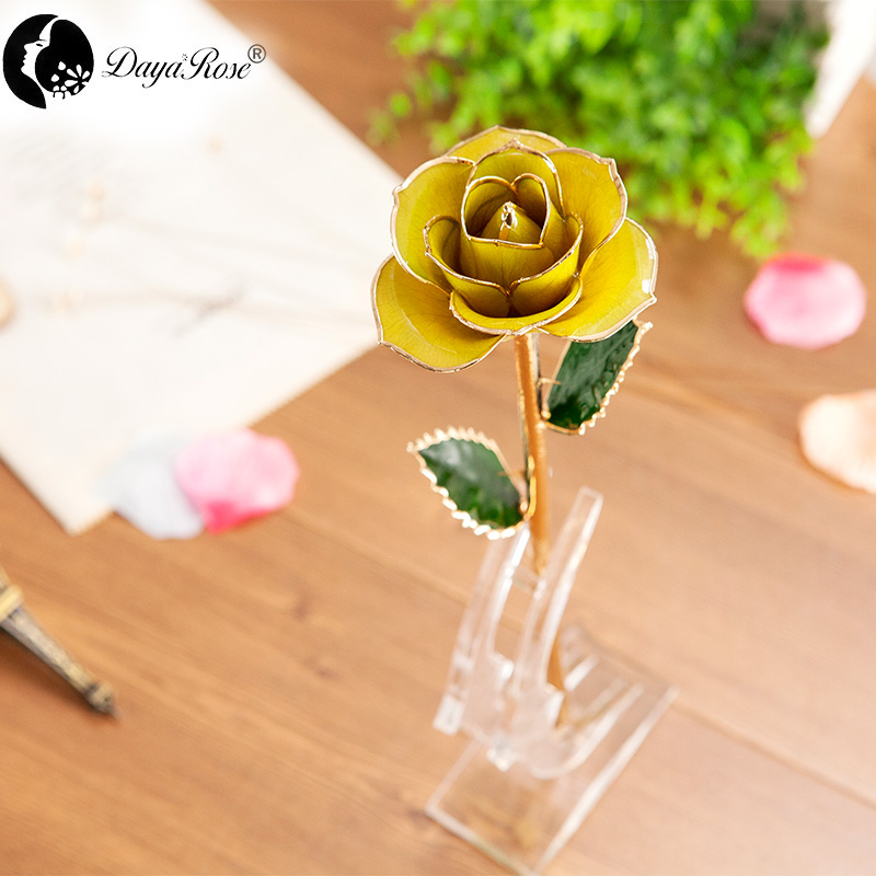Wholesale Processing Customized Diana Fruit Green Gold Rose