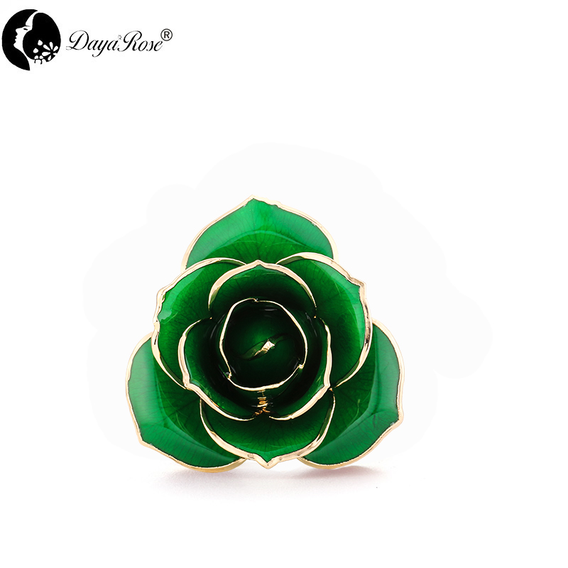 Daiya Dark Green Rose 24K Gold (gold Leaf)