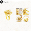 Daya Gold Rose Solid Color Jewelry (natural Flowers)