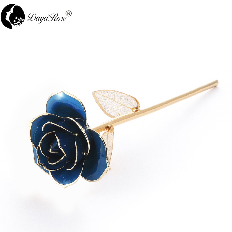 Daiya Light Blue Rose 24K Gold (gold Leaf)