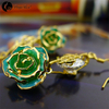 Gold Rose Earrings (fresh Rose)