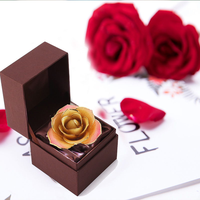 Love Only Champagne Pink Gold Rose Edge (natural Rose)