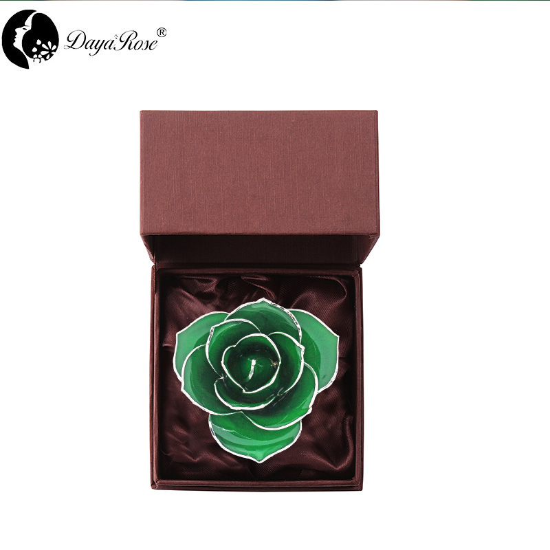 Silver Dark Green Rose（Independent Beautiful）