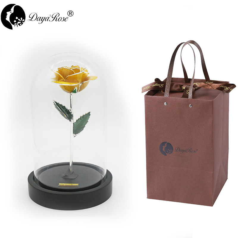 Lemon Yellow with Silver Rose(November+The Glass Cover)