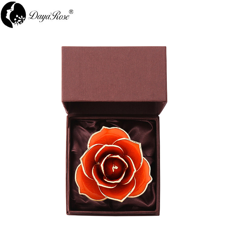 Love Is A Rose of Orange And Gold (natural Rose)