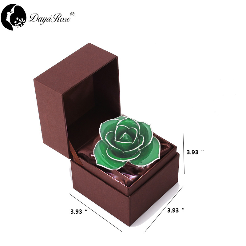 Silver Dark Green Rose（Independent Beautiful）